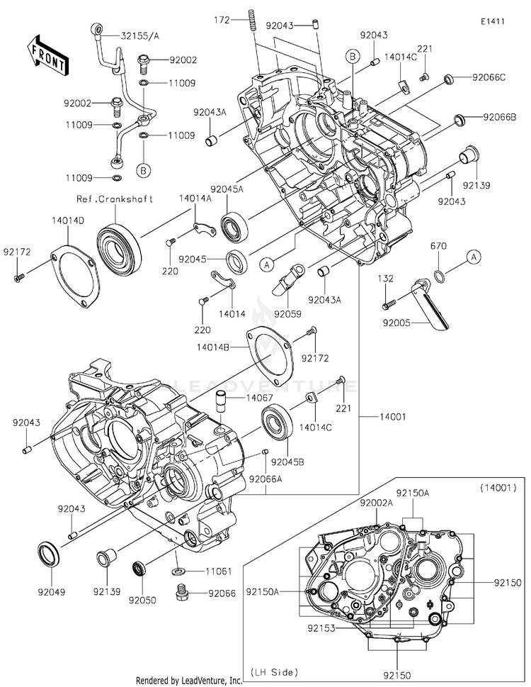 Crankcase Schematic