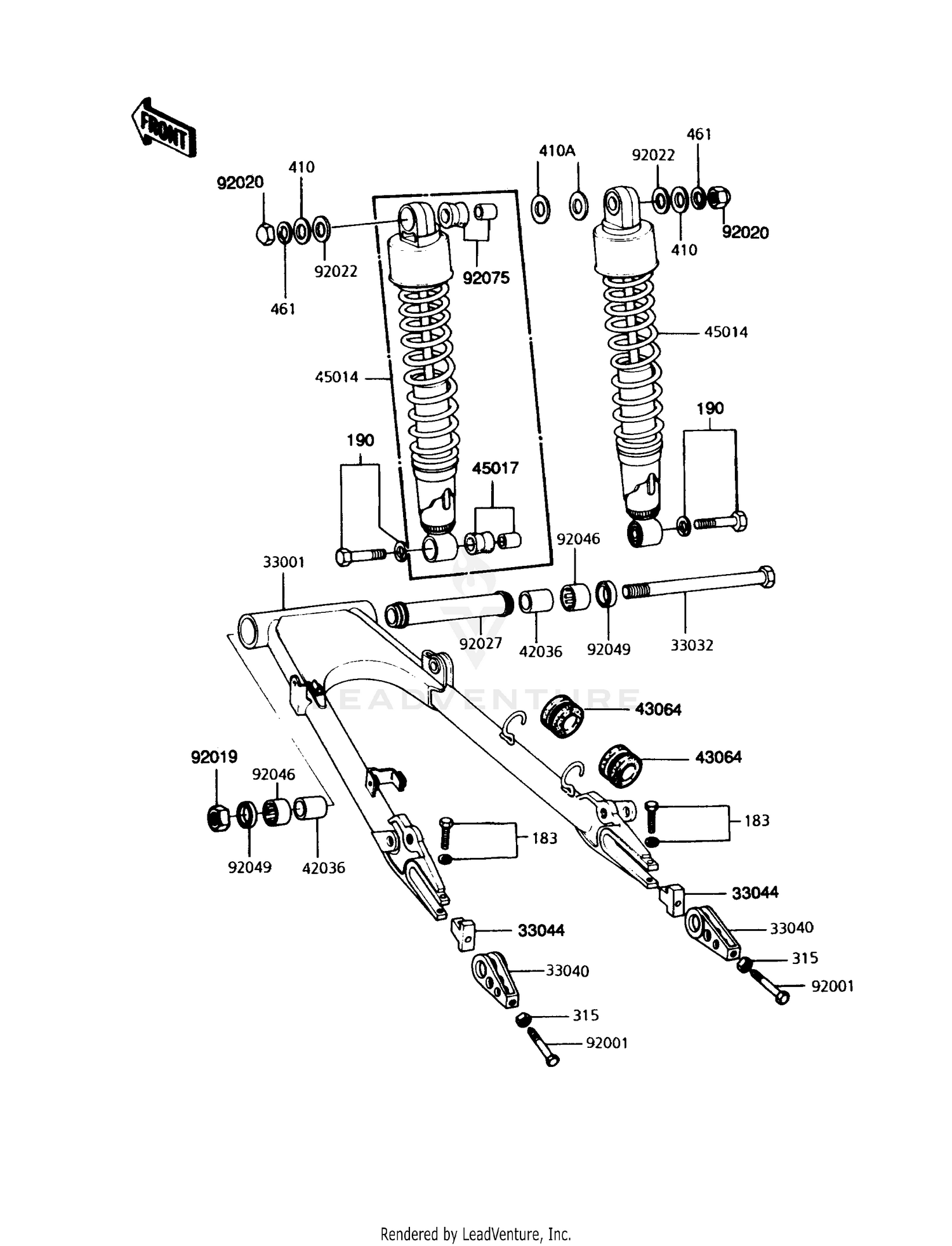 SWINGARM/SHOCK ABSORBER