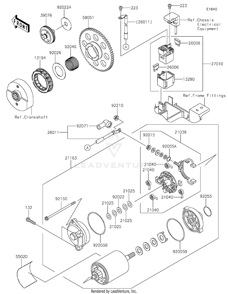 Starter Motor Schematic