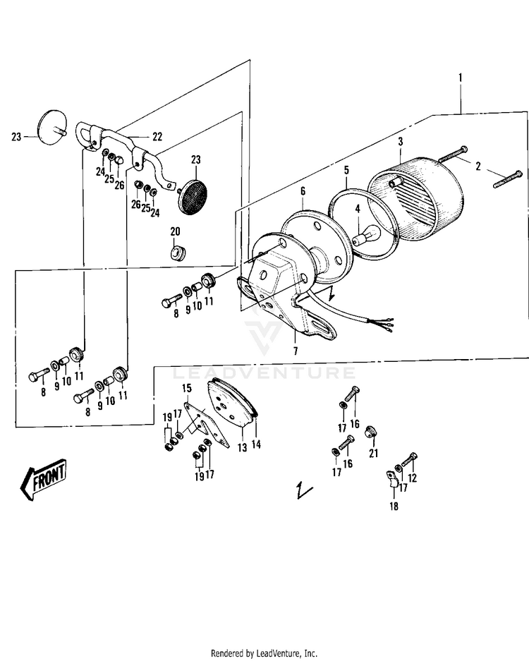 Taillight (F9-A) Schematic