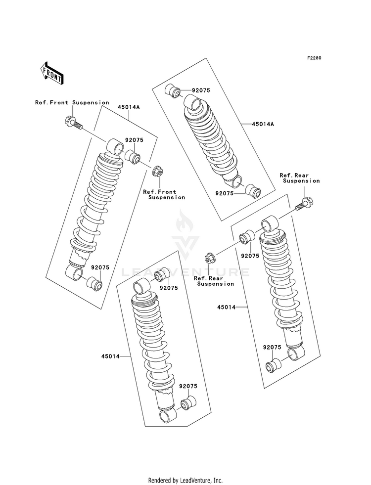 Shock Absorber(S) Schematic