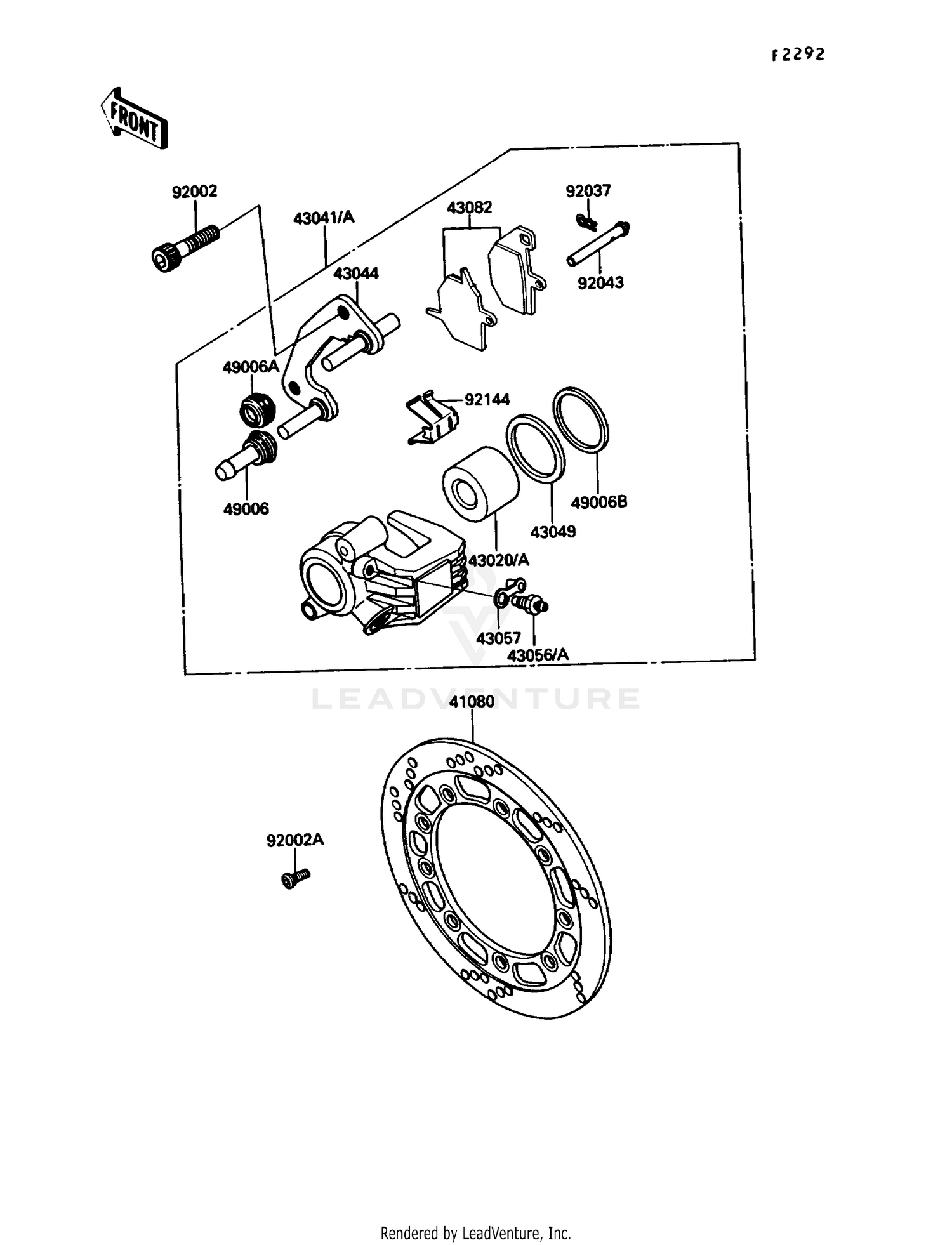 FRONT CALIPER