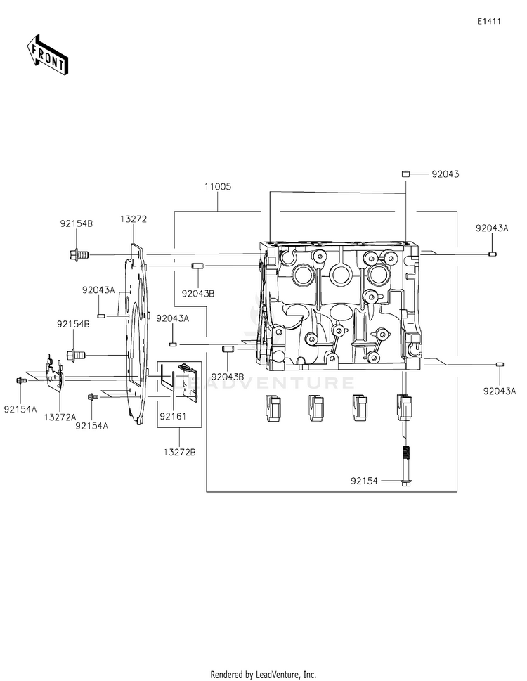 Crankcase Schematic