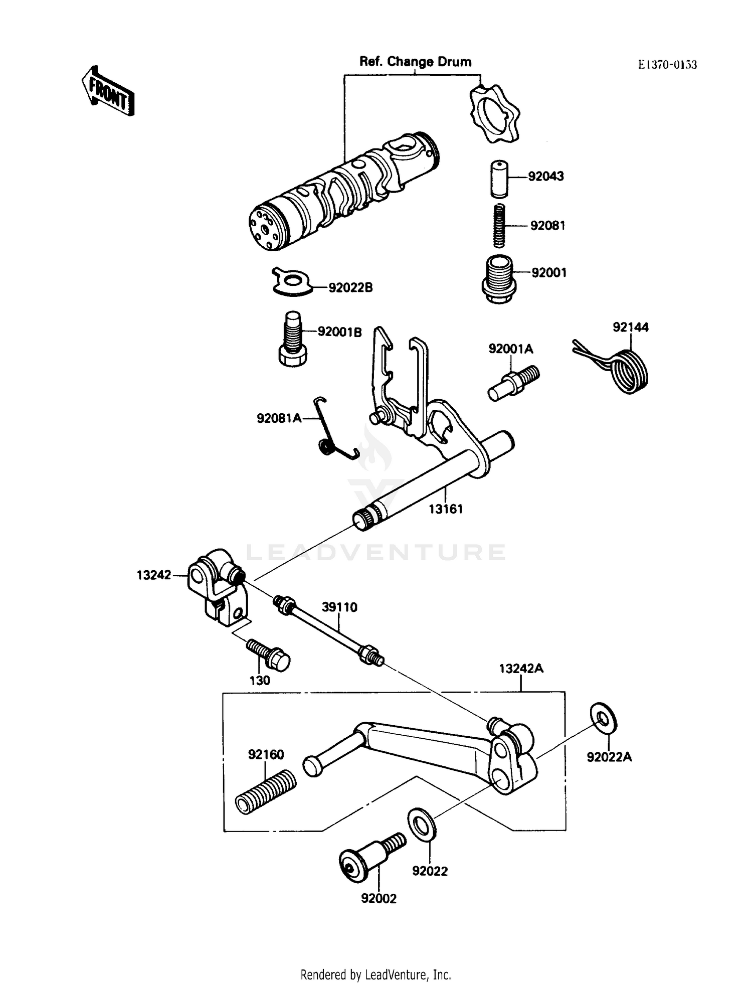 GEAR CHANGE MECHANISM