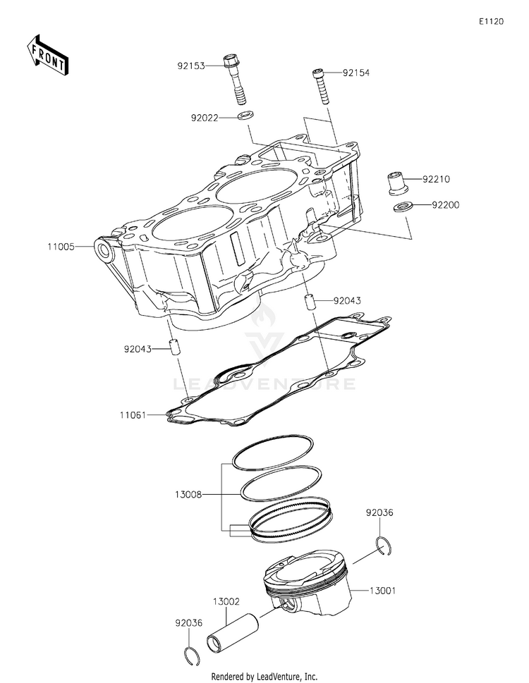 Cylinder/Piston(S) Schematic