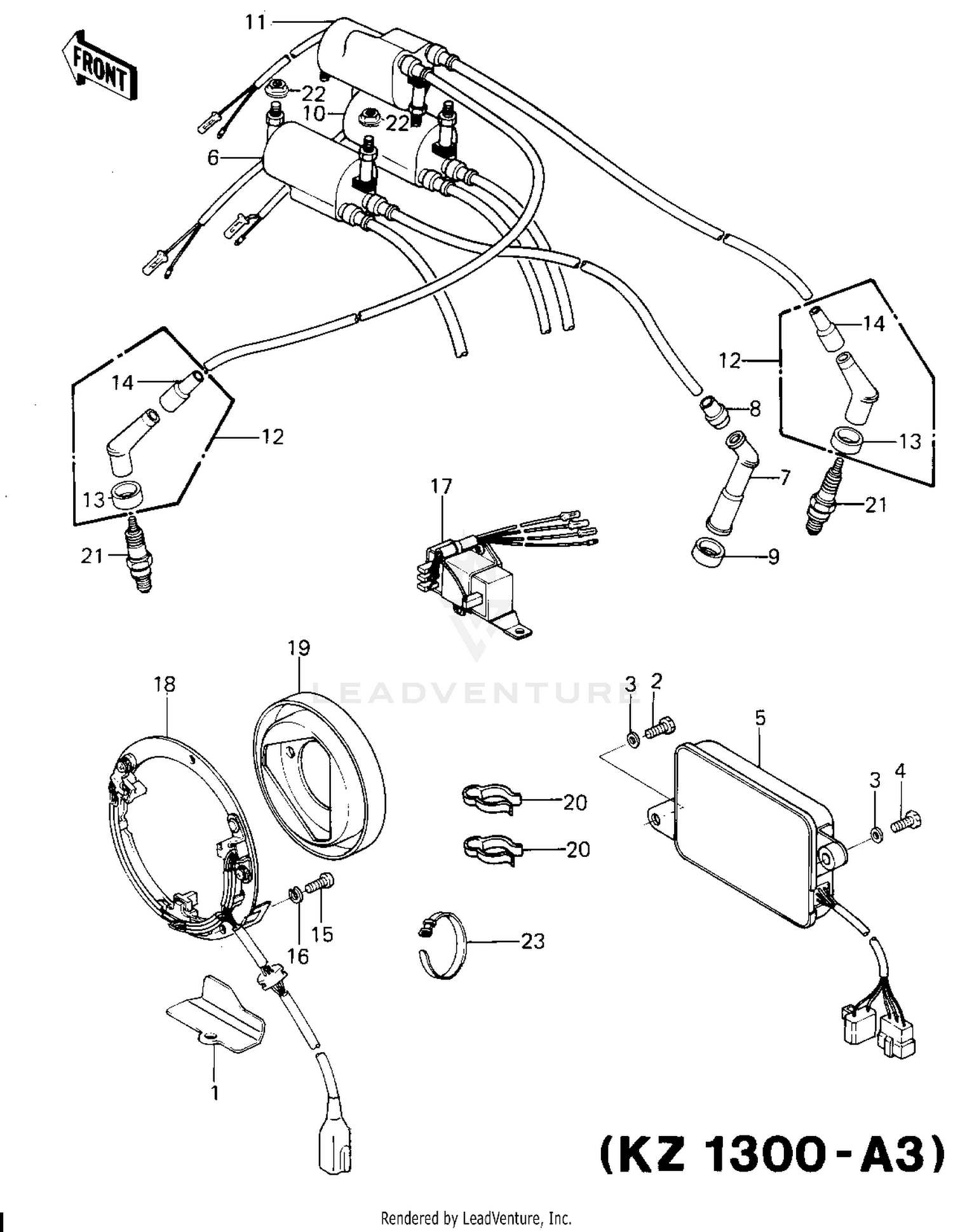 IGNITION (KZ1300-A3)
