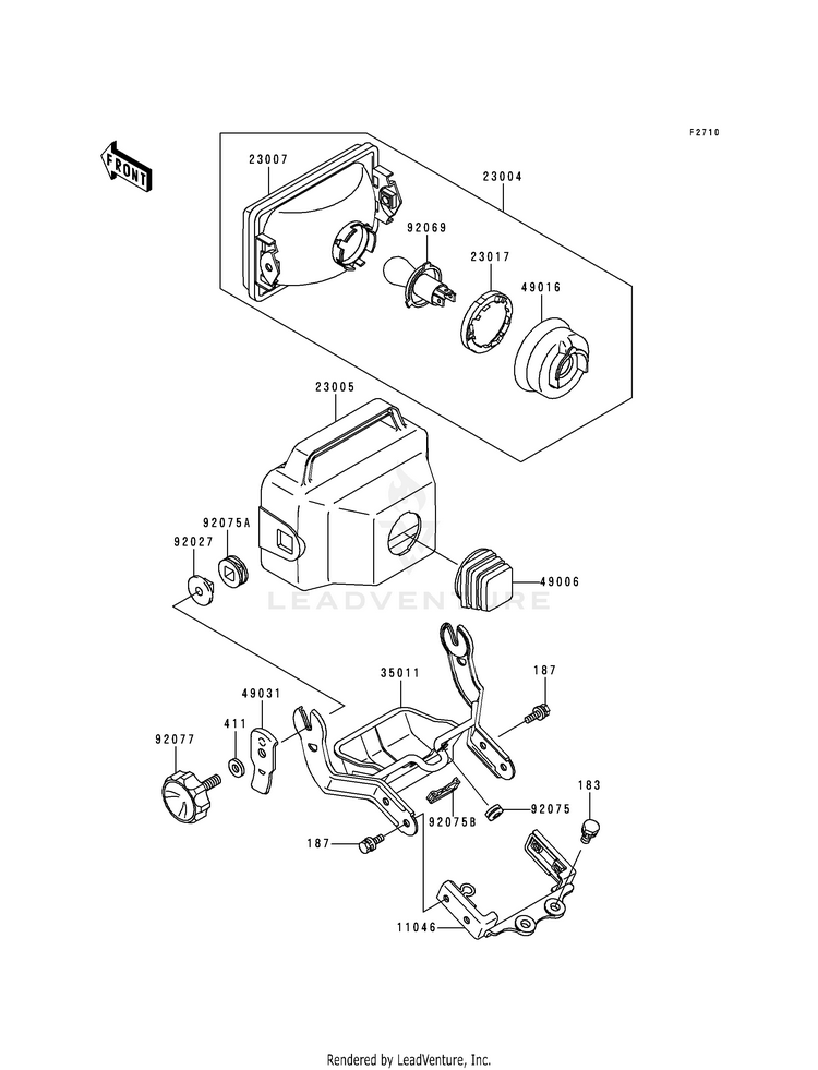 Head Lamp Schematic