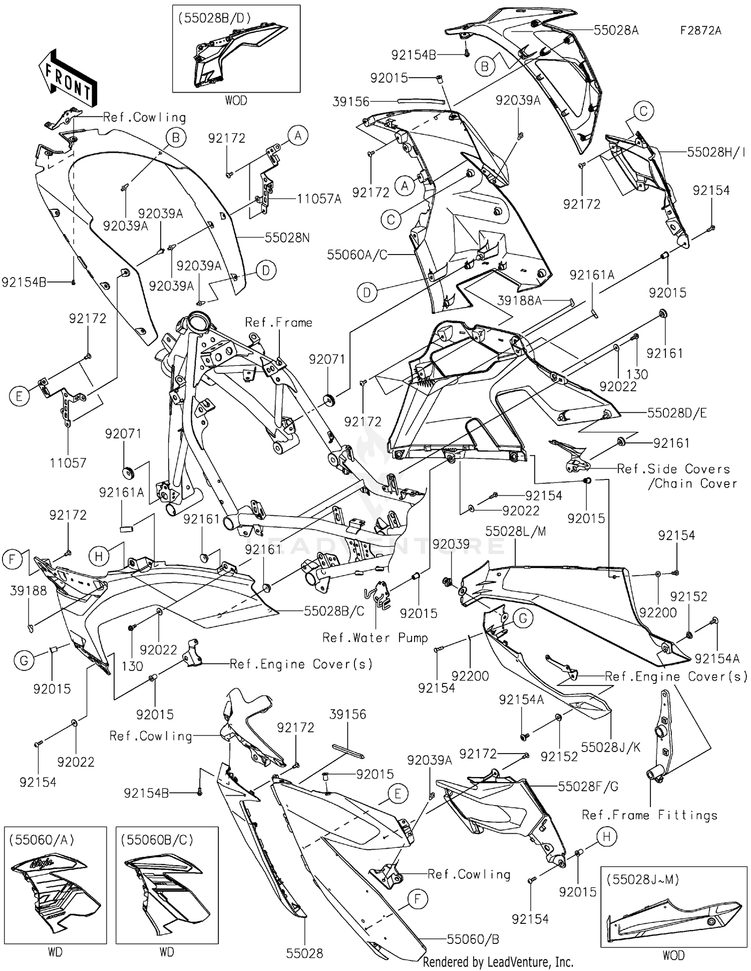 Cowling Lowers(GPFAN/GPFAL)