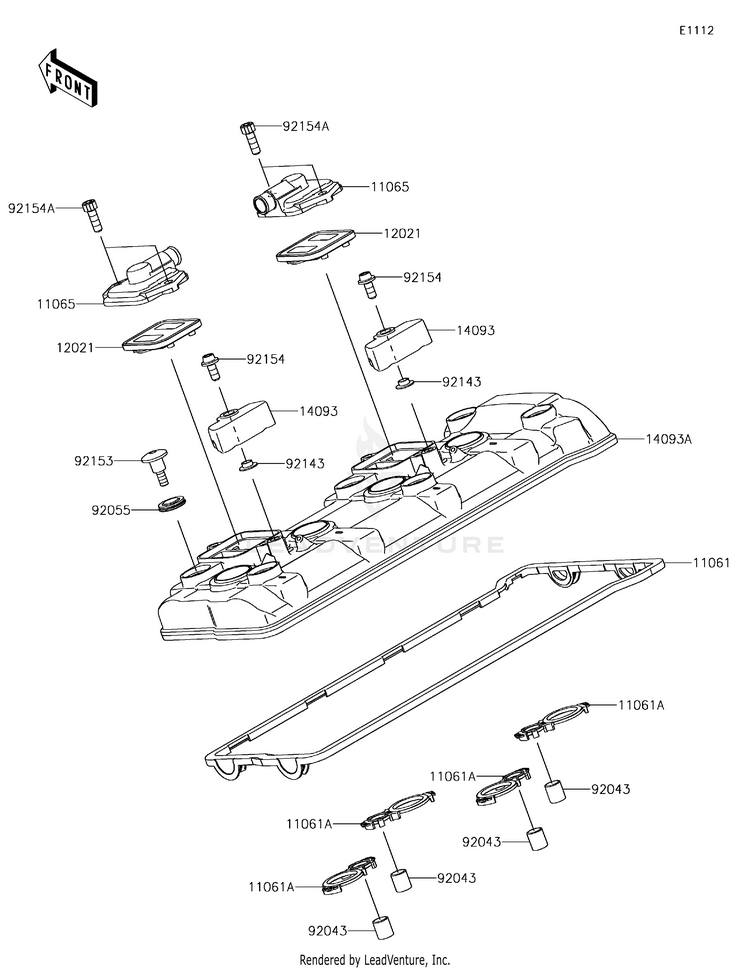 Cylinder Head Cover Schematic
