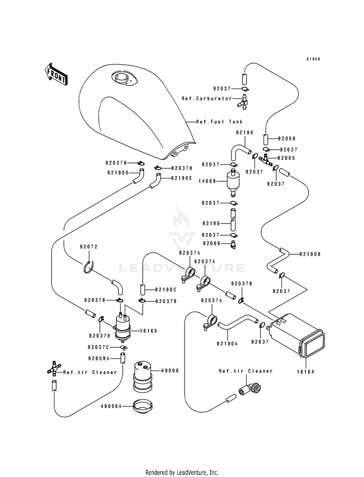 Fuel Evaporative System Schematic