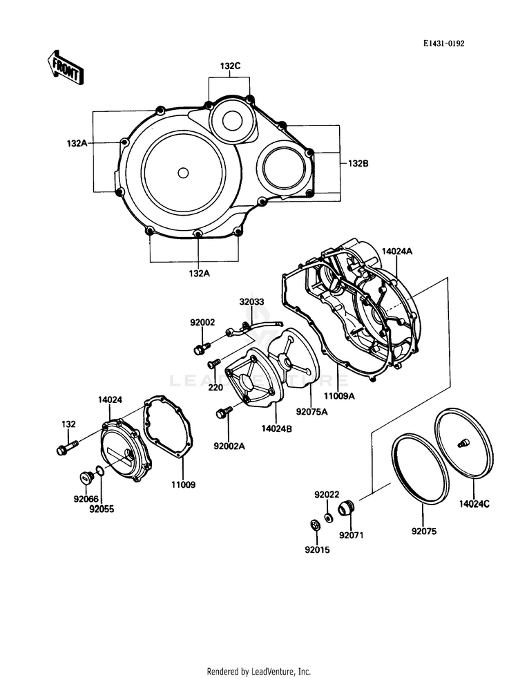 Engine Cover(S) Schematic