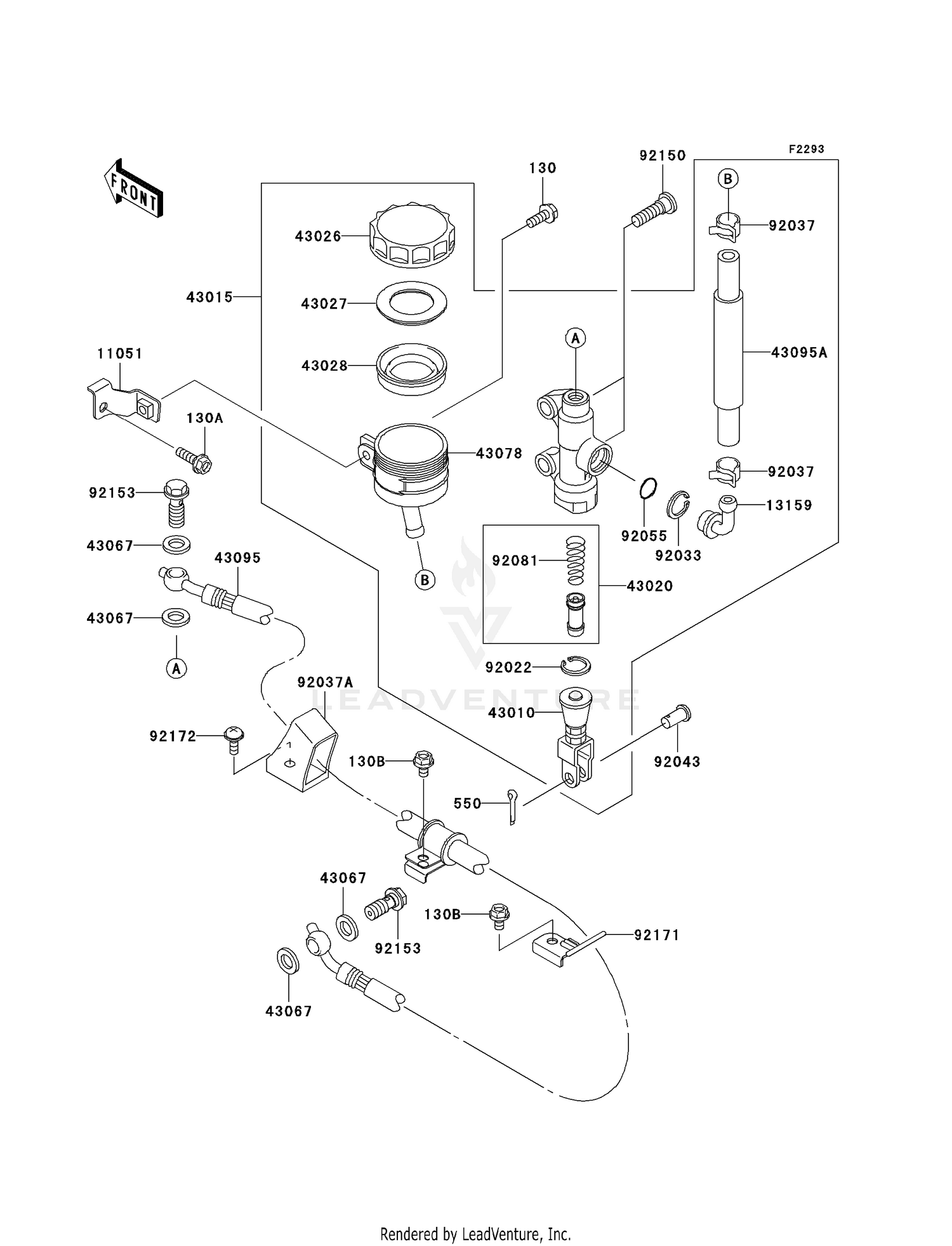REAR MASTER CYLINDER