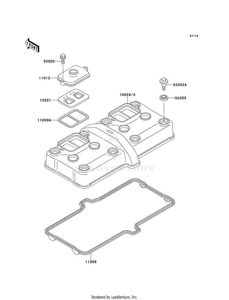 Cylinder Head Cover Schematic