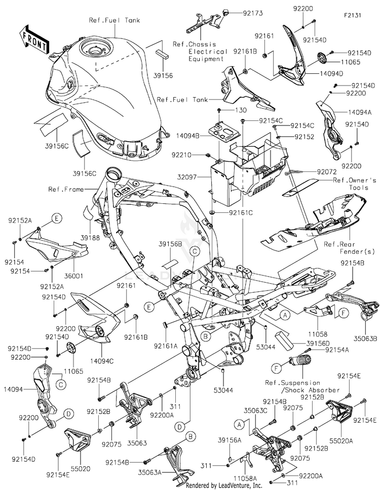 Frame Fittings Schematic
