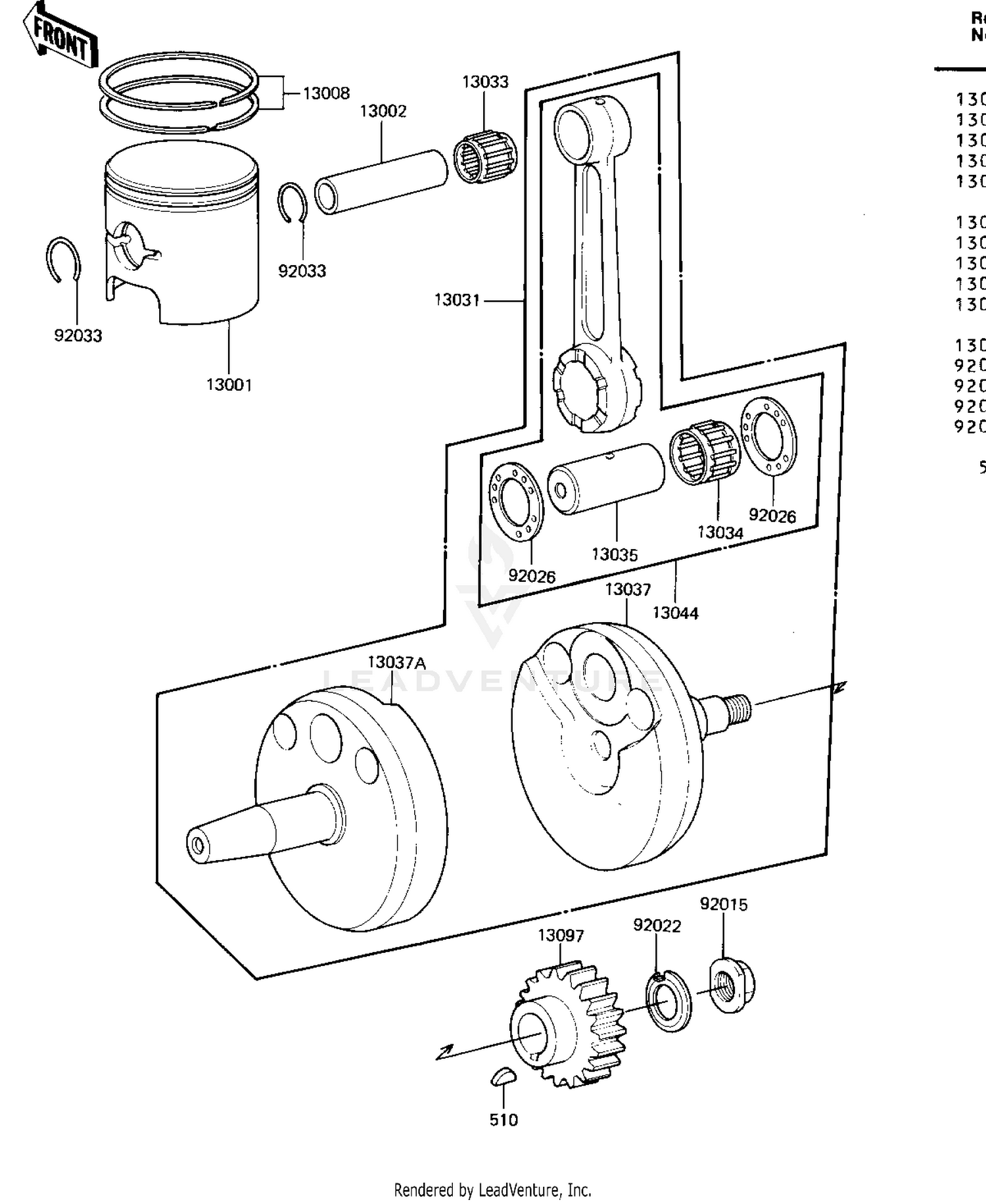 Assembly diagram