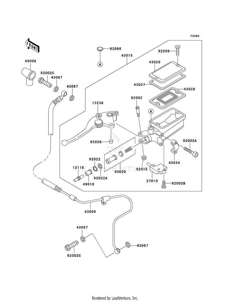 Clutch Master Cylinder Schematic
