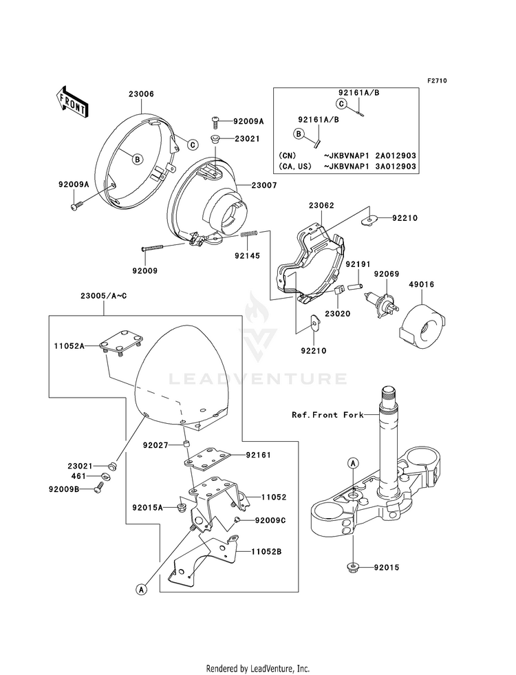 Headlight(S) Schematic