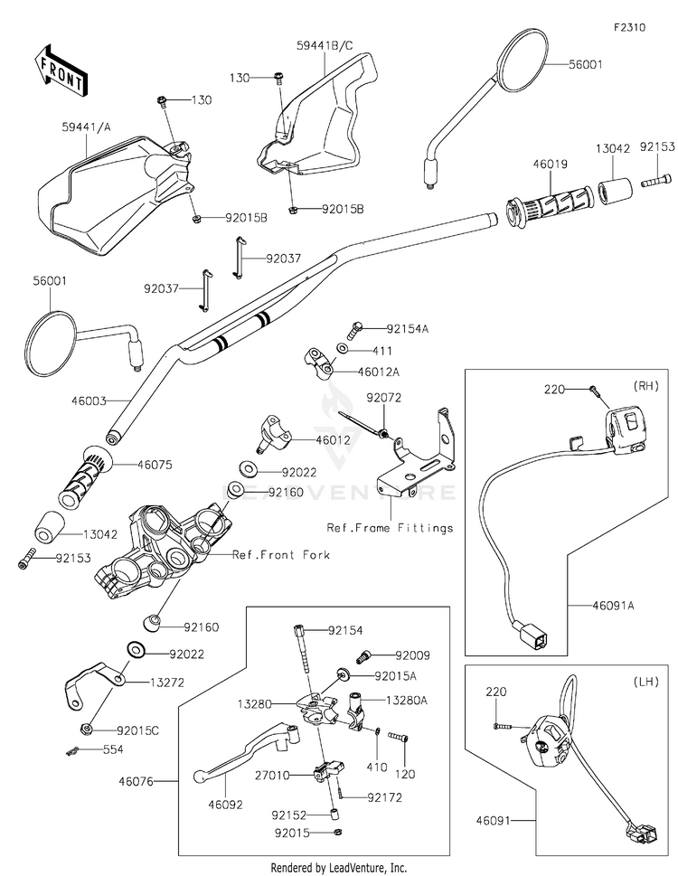 Handlebar Schematic