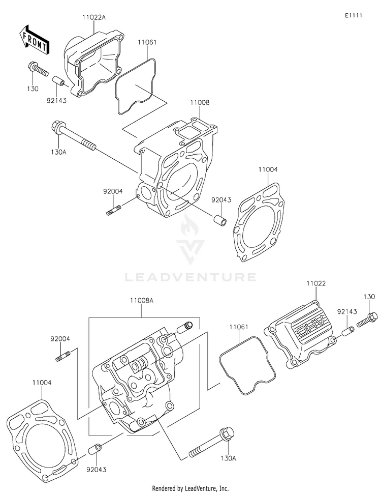 Cylinder Head Schematic