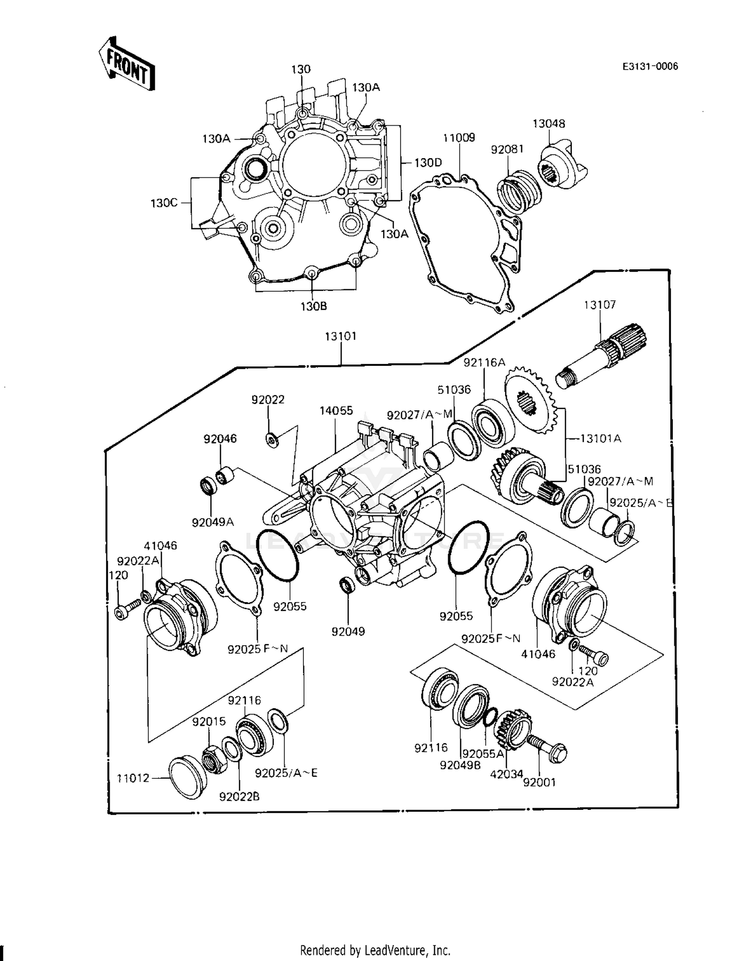FRONT BEVEL GEARS