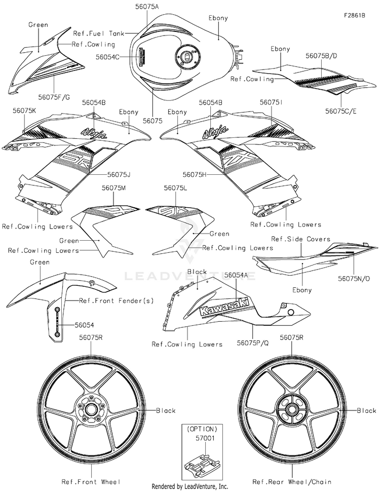 Decals(Green)(Fgfa/Fhfa) Schematic