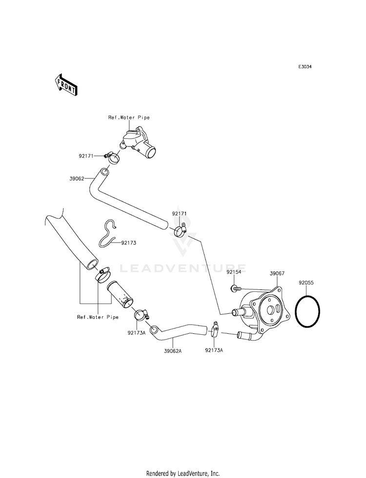 Oil Cooler Schematic