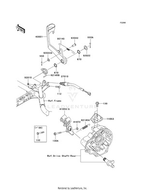 Brake Pedal Schematic