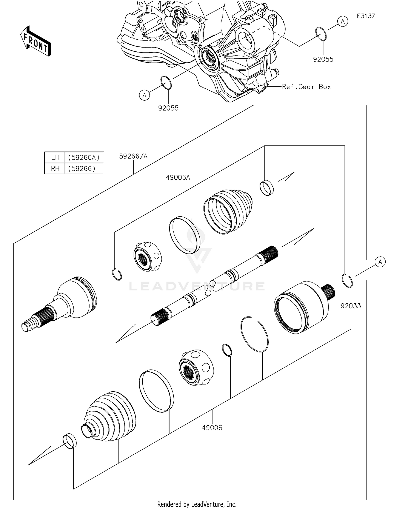Drive Shaft-Rear