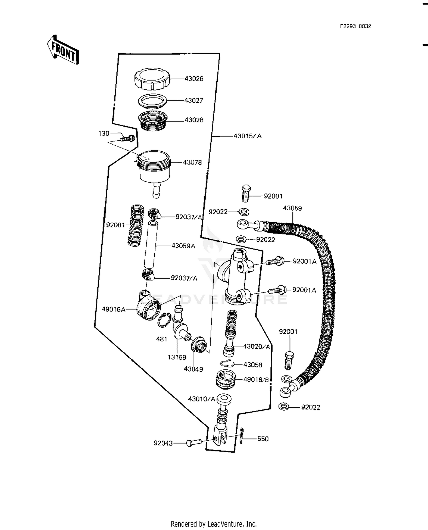REAR MASTER CYLINDER