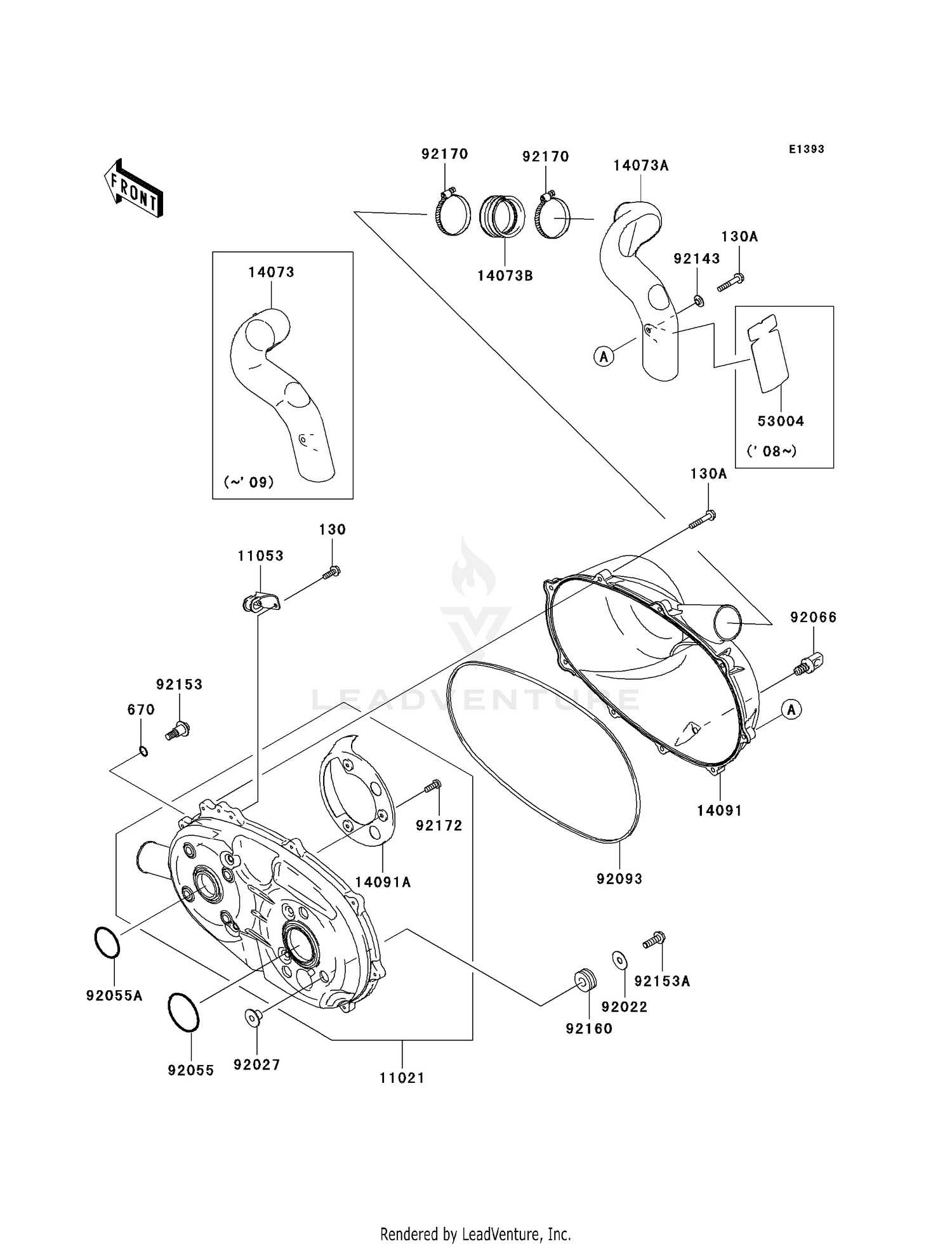 14073-0287 DUCT EXHAUST