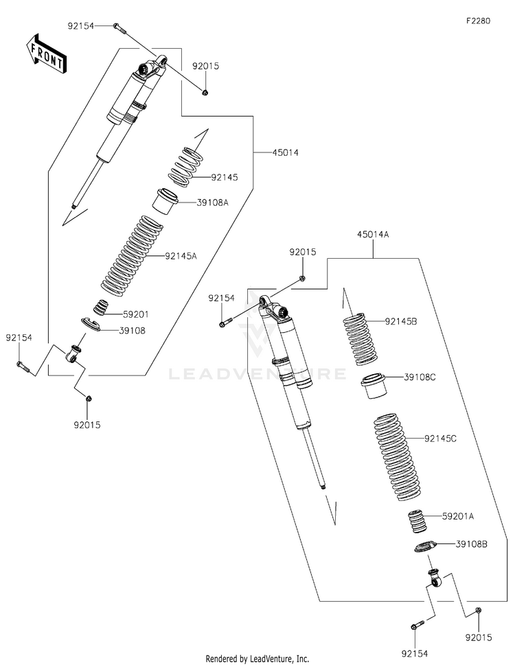 Shock Absorber(S) Schematic