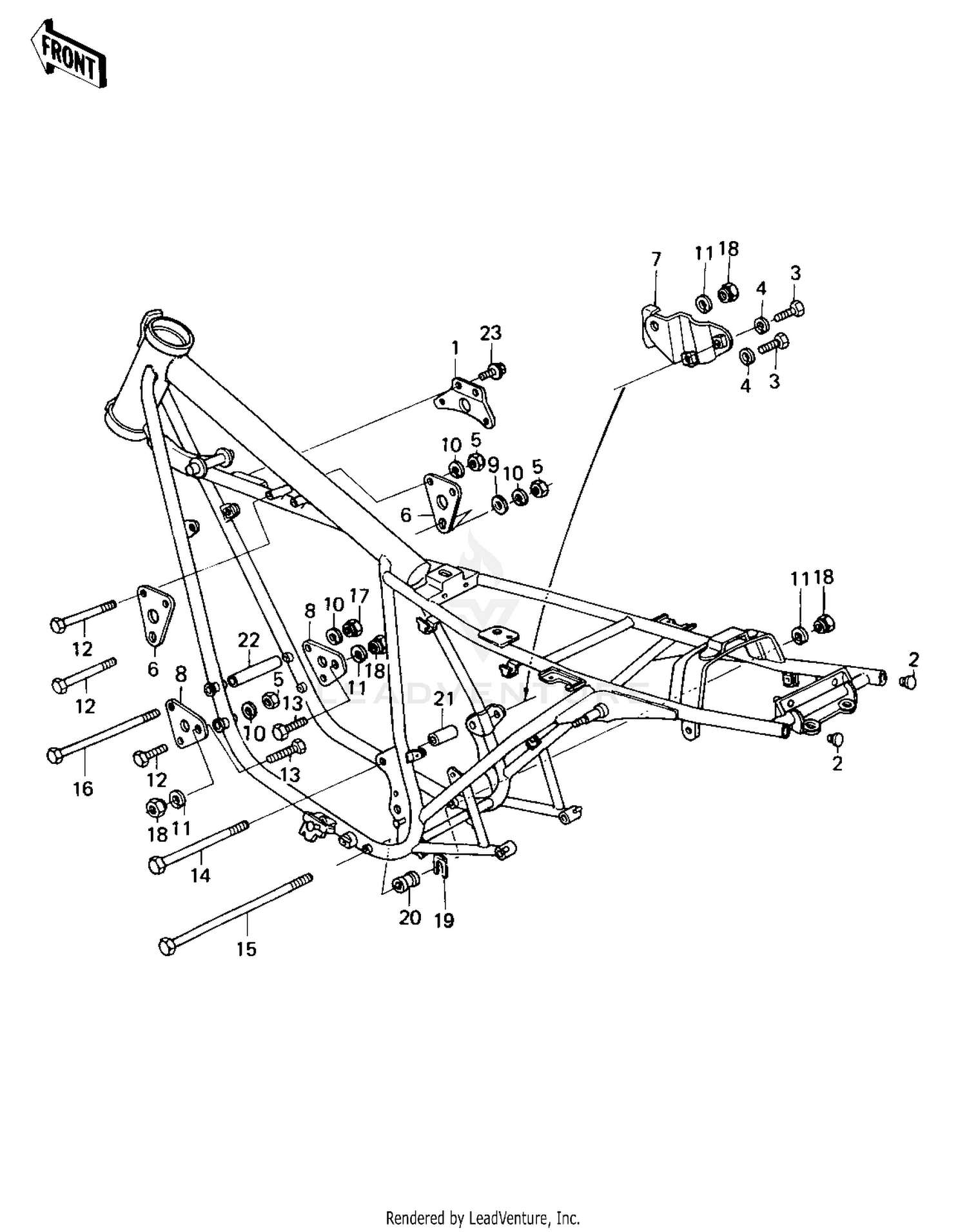 FRAME FITTINGS ('80 B1)
