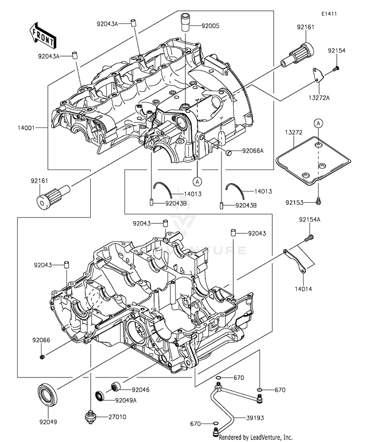 Crankcase Schematic