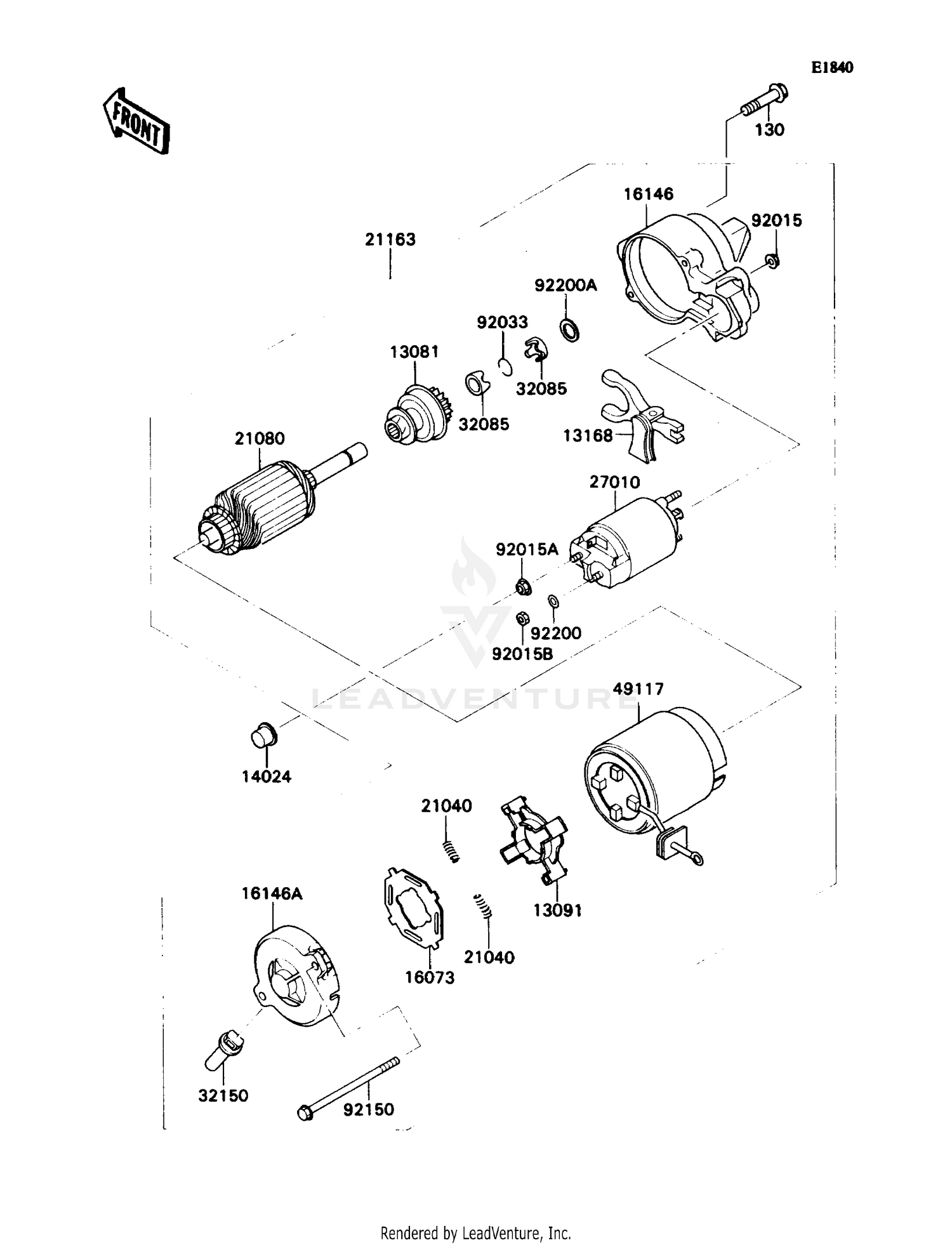 STARTER MOTOR