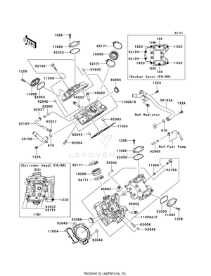 Cylinder Head (fbf-fcs) Schematic