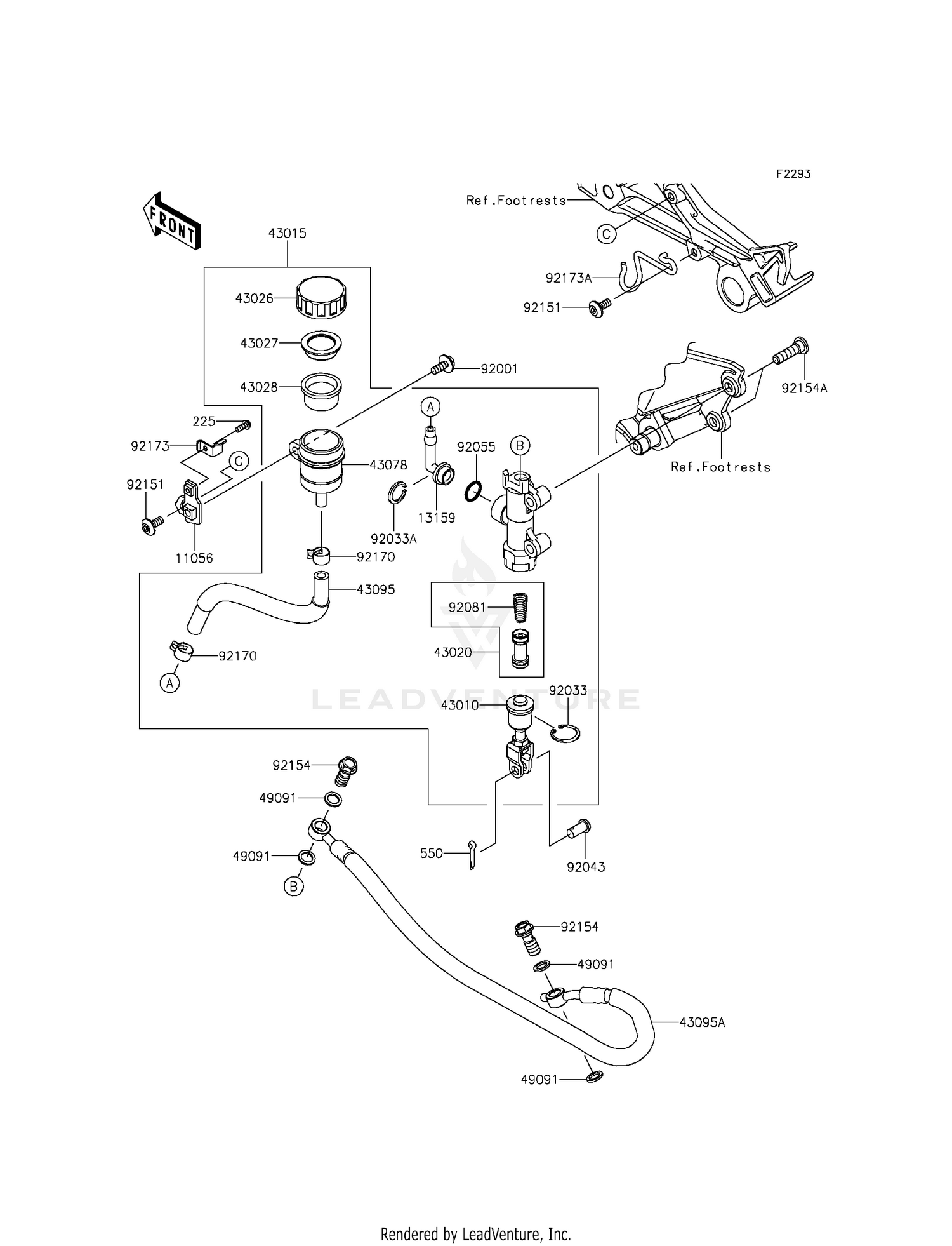 REAR MASTER CYLINDER
