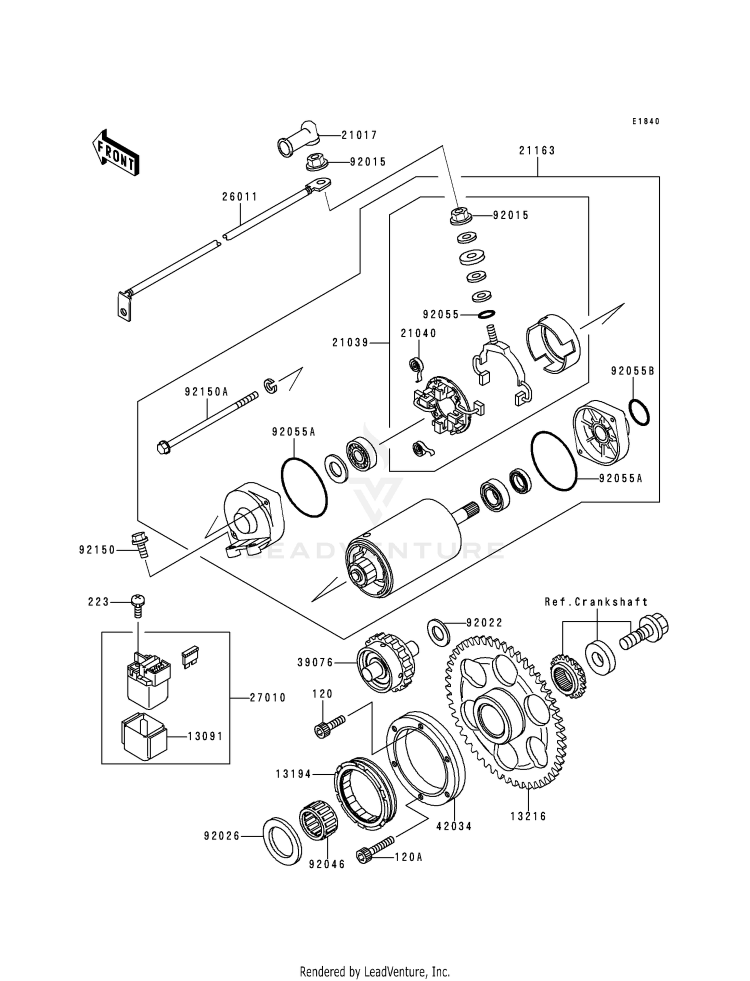 STARTER MOTOR