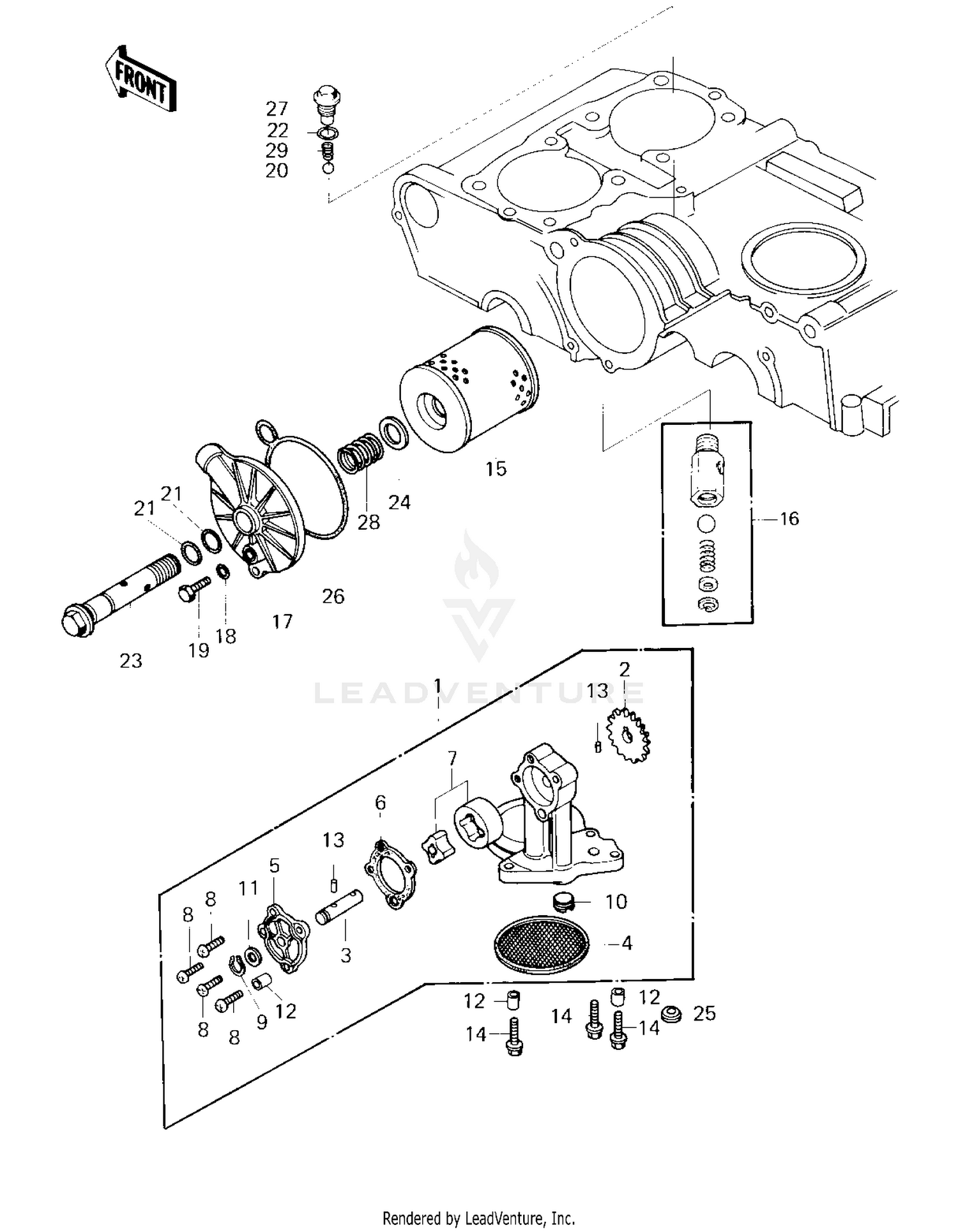 OIL PUMP/OIL FILTER