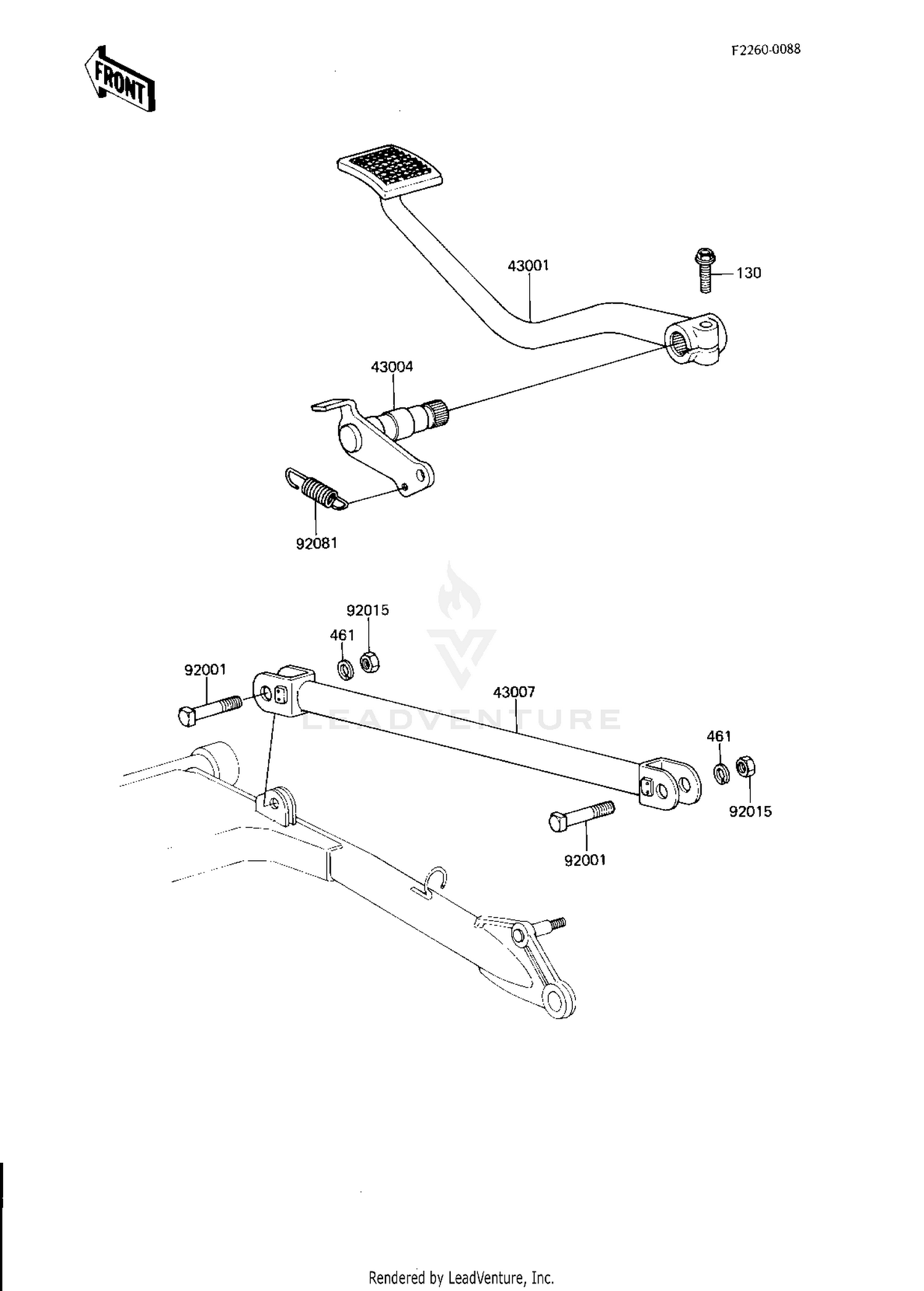 BRAKE PEDAL