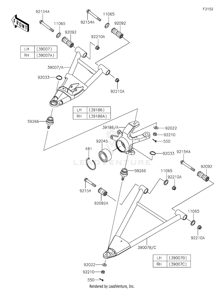 Front Suspension Schematic
