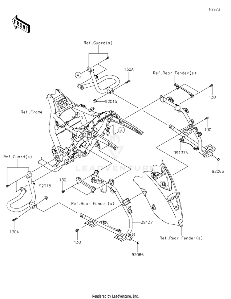 Saddlebags(Side Bag Bracket) Schematic