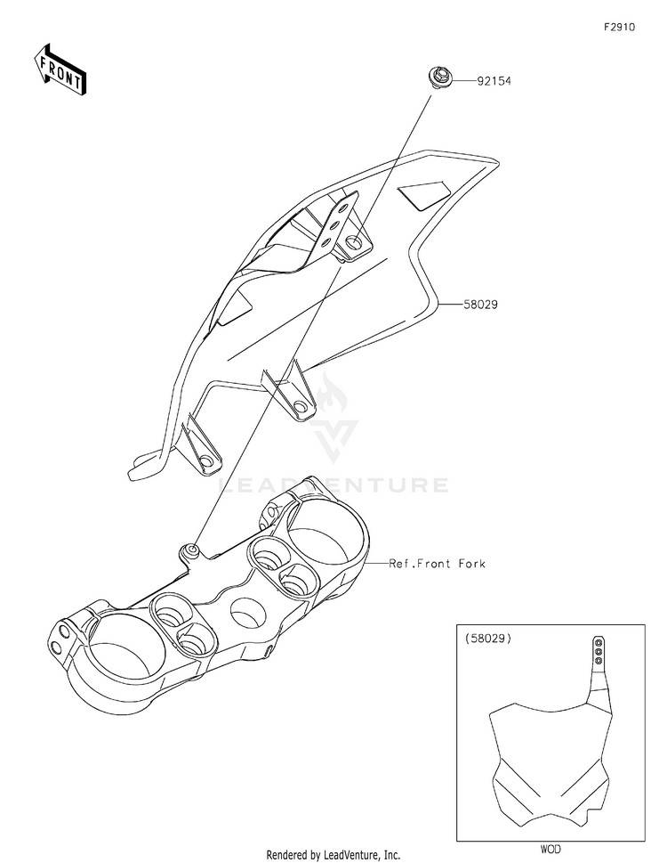 Accessory(Number Plate) Schematic