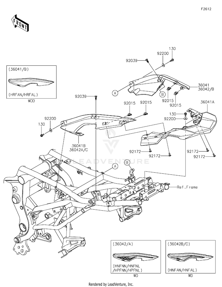 Seat Cover Schematic
