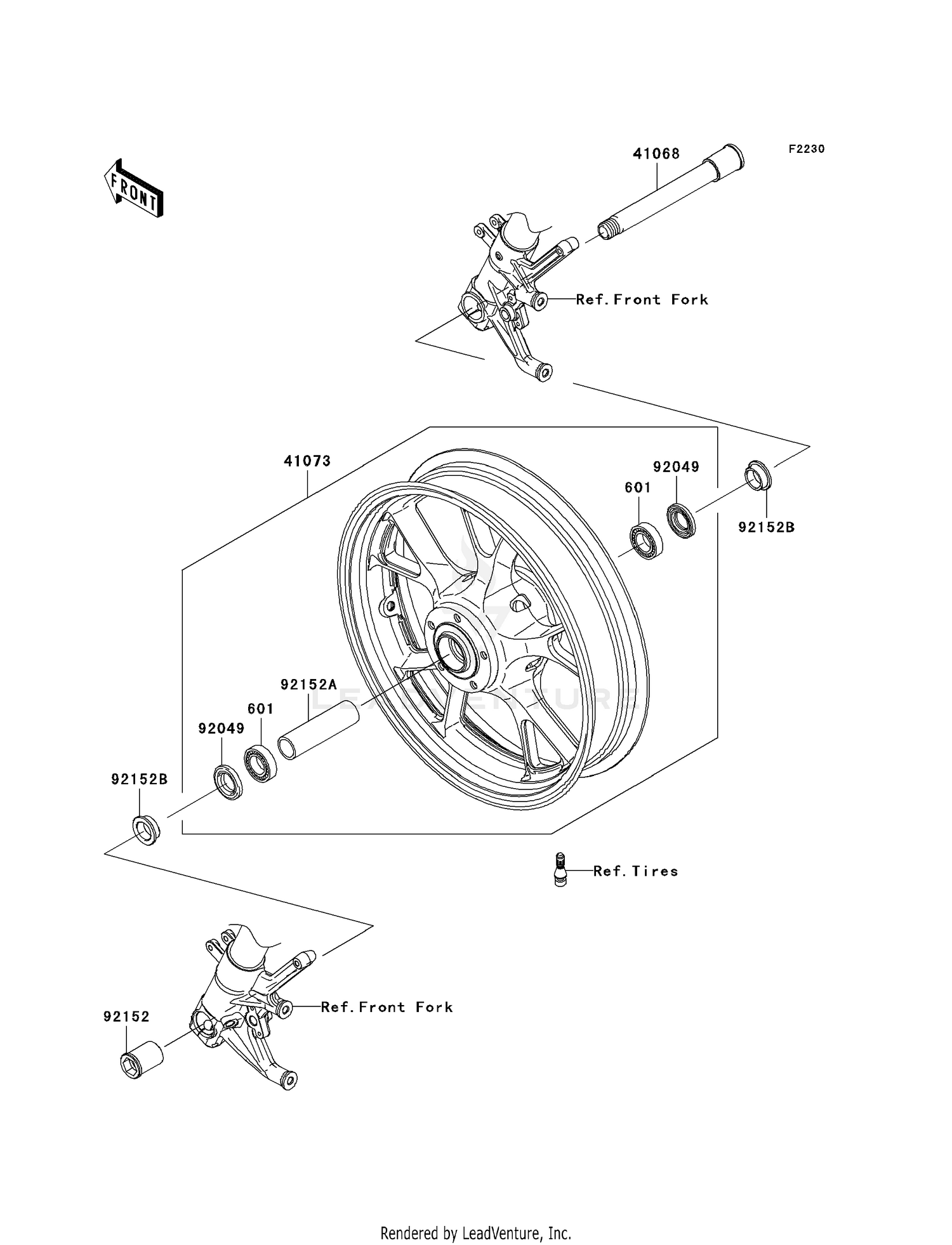 FRONT WHEEL