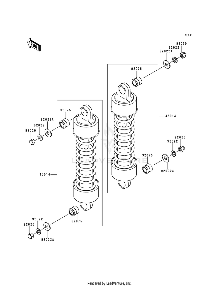 Suspension/Shock Absorber Schematic