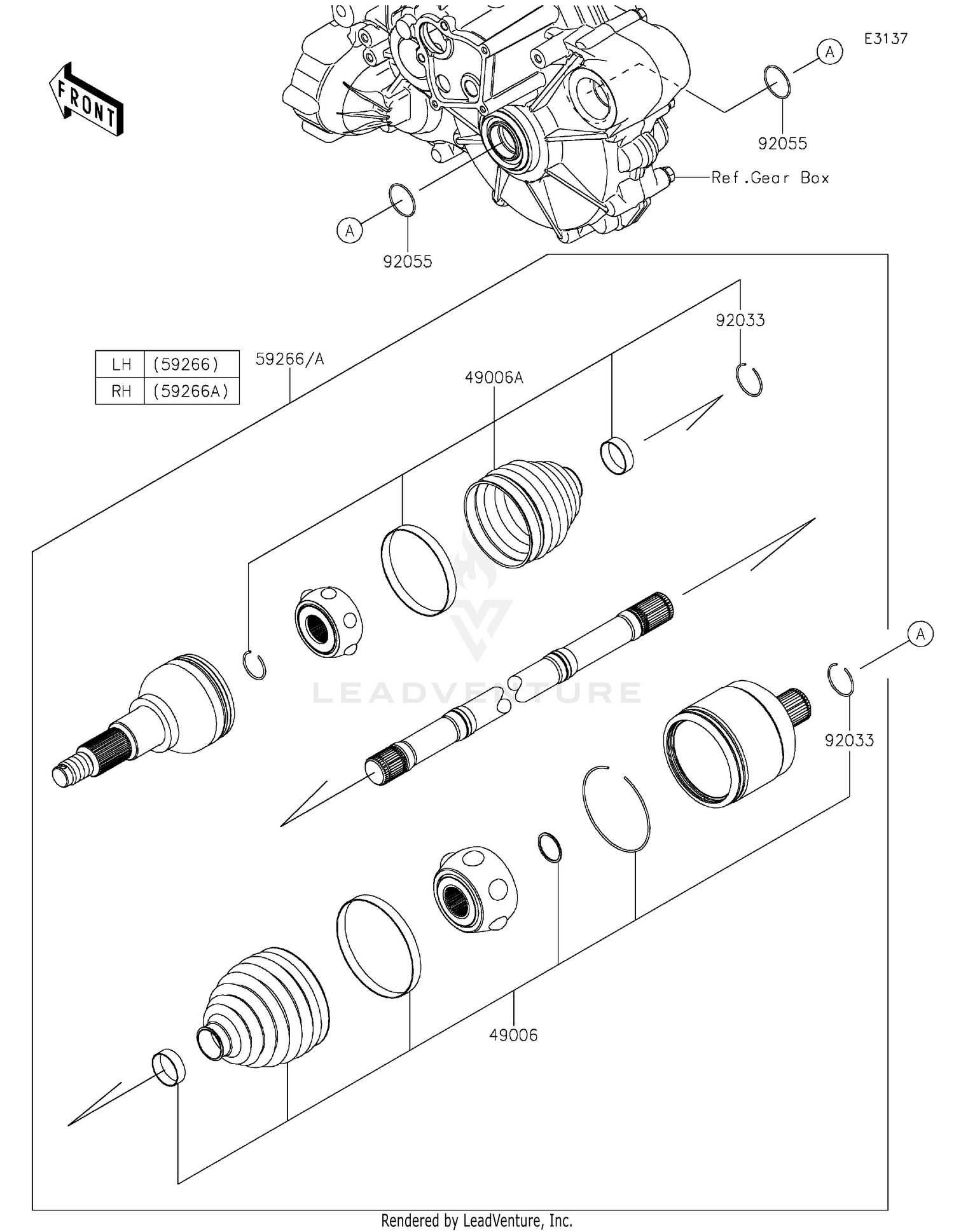 Drive Shaft-Rear