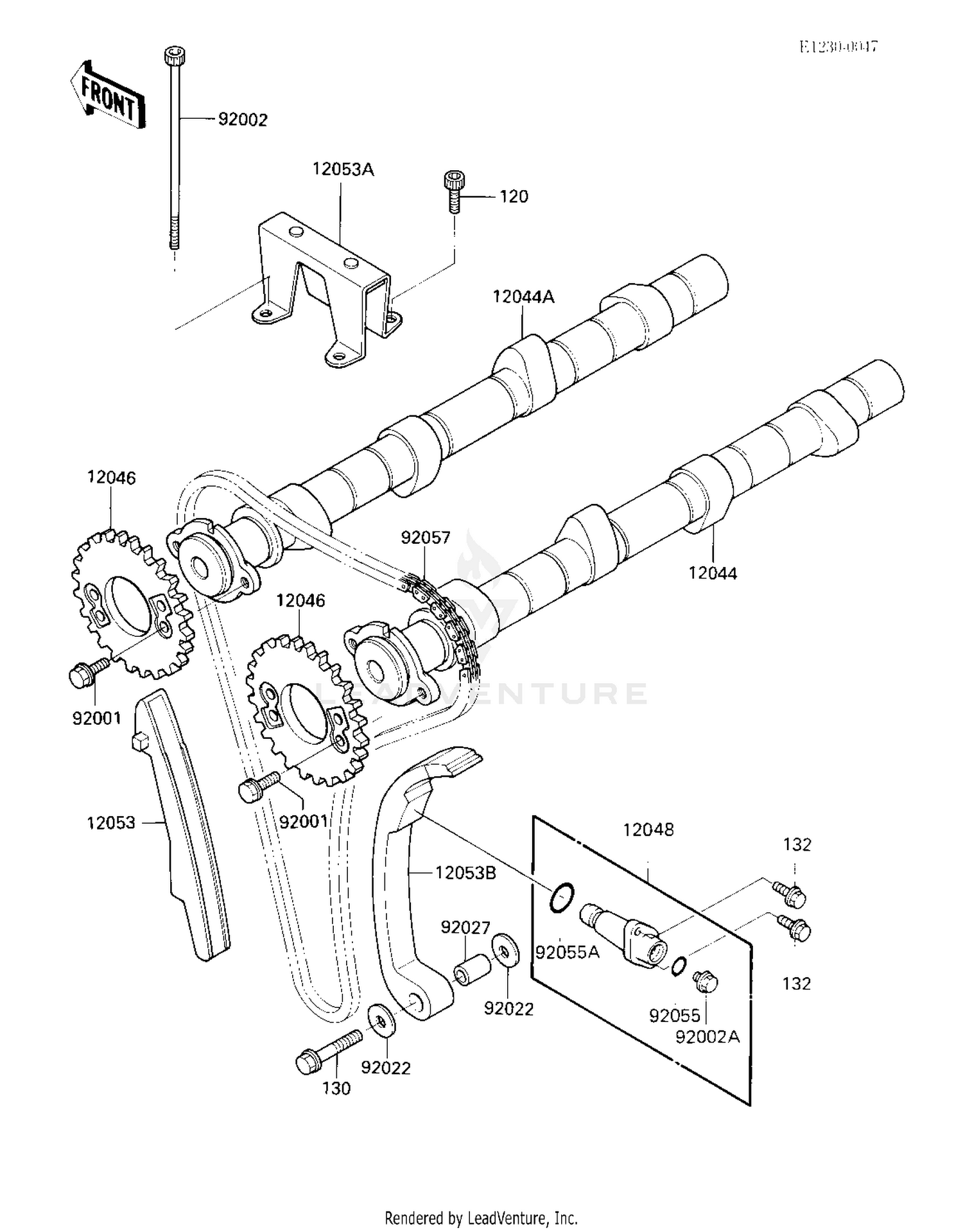 CAMSHAFTS/CHAIN/TENSIONER