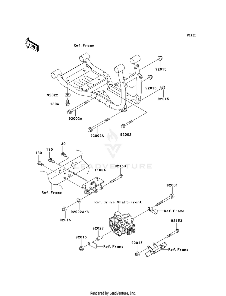 Engine Mount Schematic