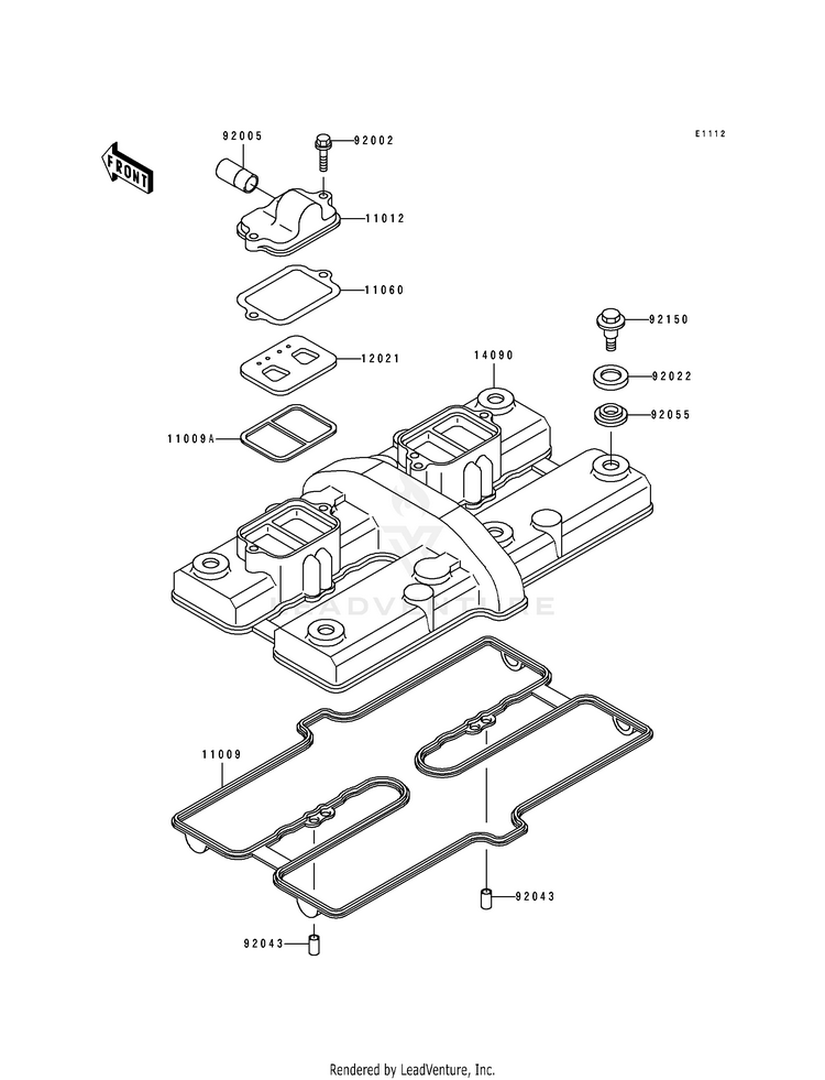 Cylinder Head Cover Schematic
