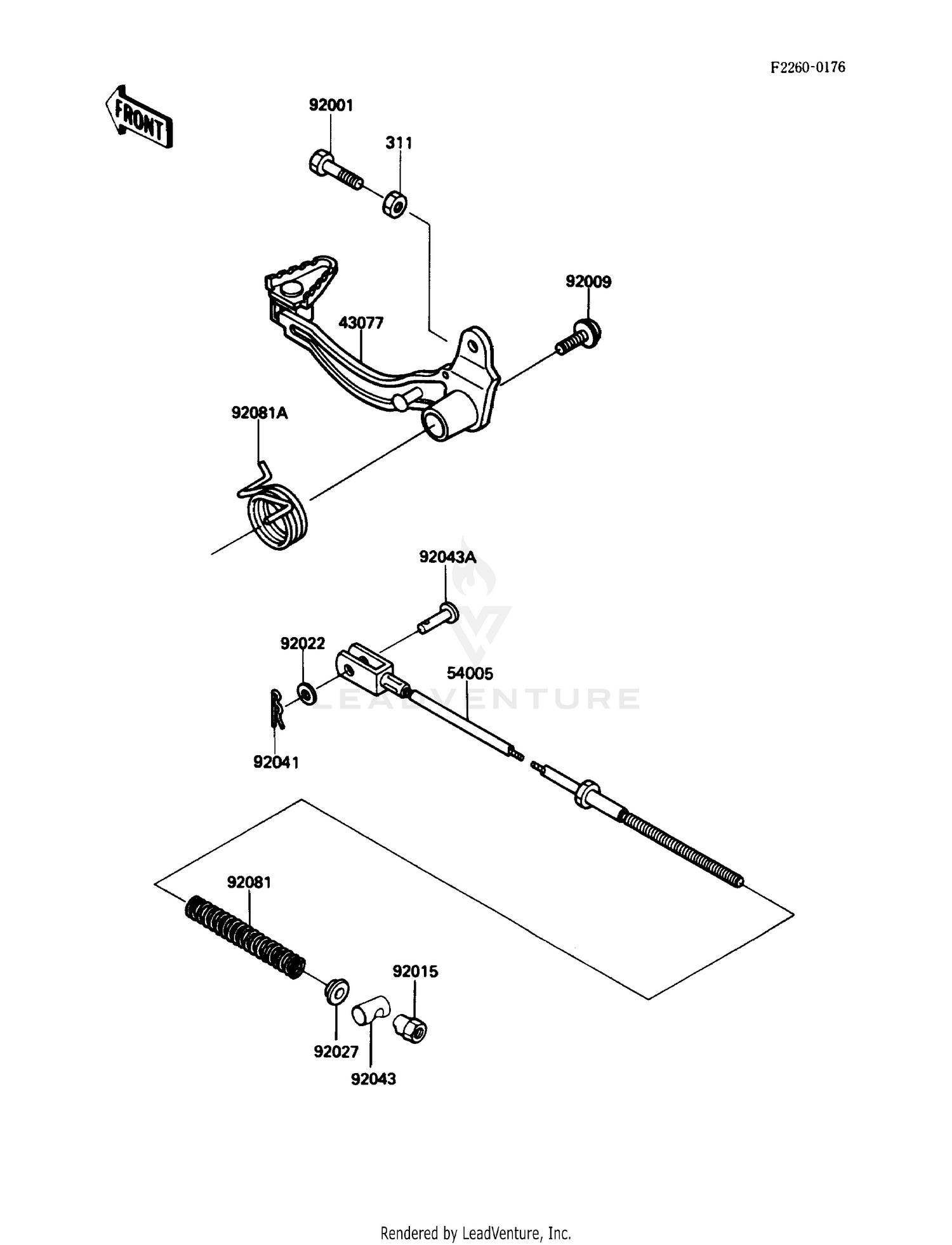 BRAKE PEDAL